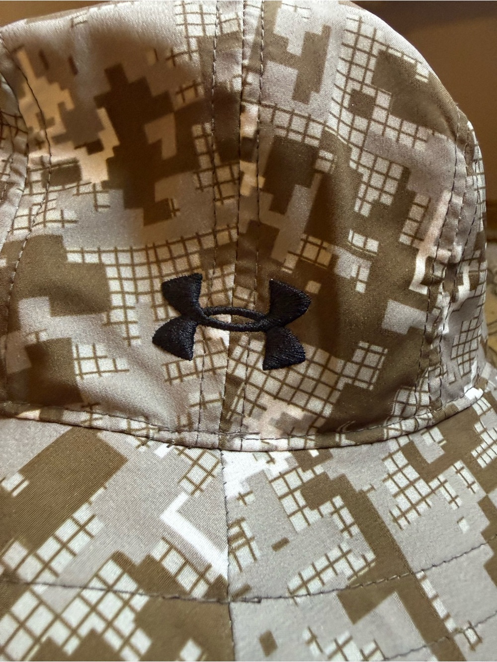 Under Armour Men's Digital Camo Cap - Tan and Black